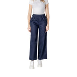Only Blue Cotton Pant