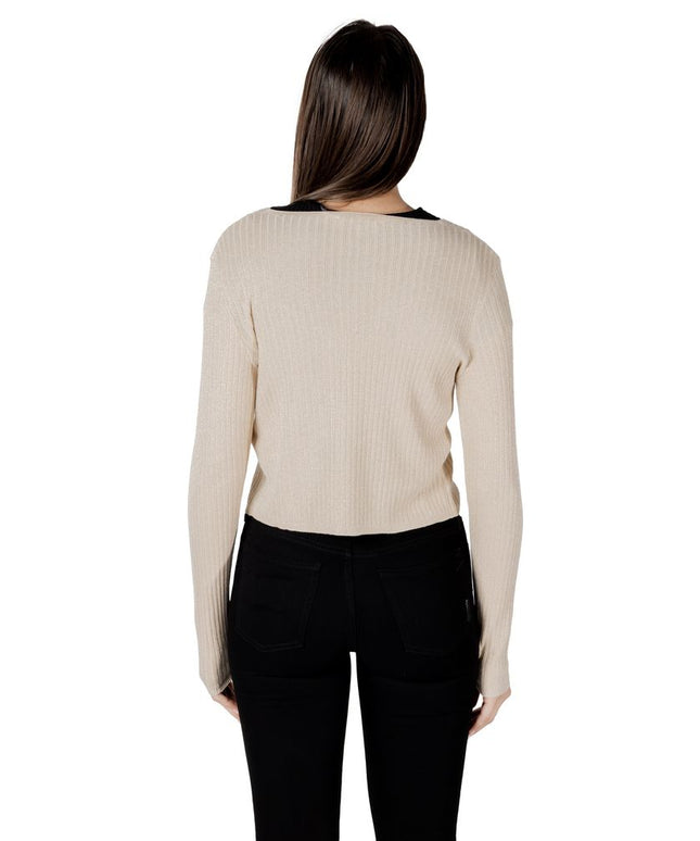 Morgan De Toi Gold Viscose Sweater