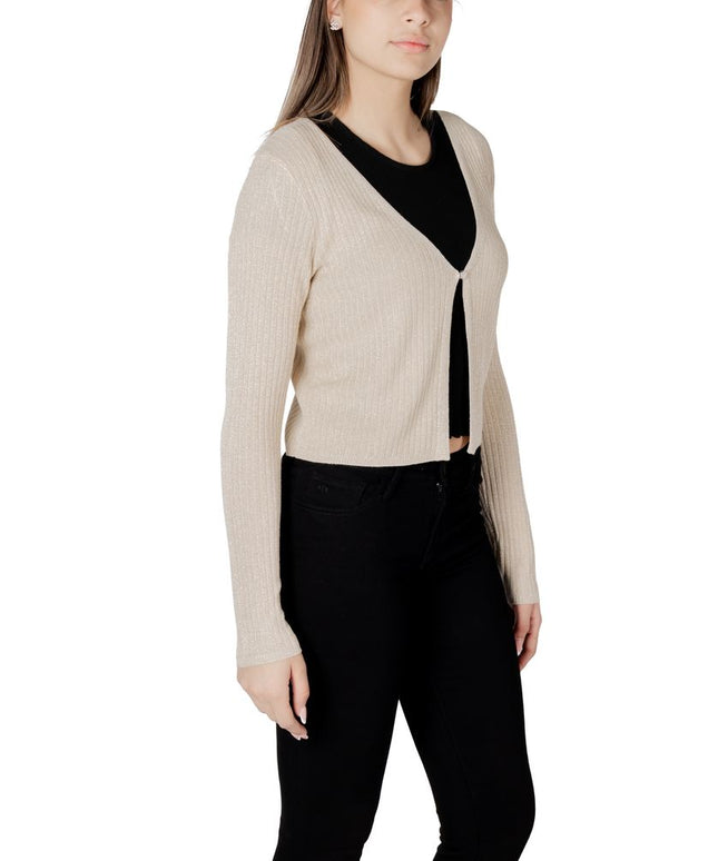 Morgan De Toi Gold Viscose Sweater
