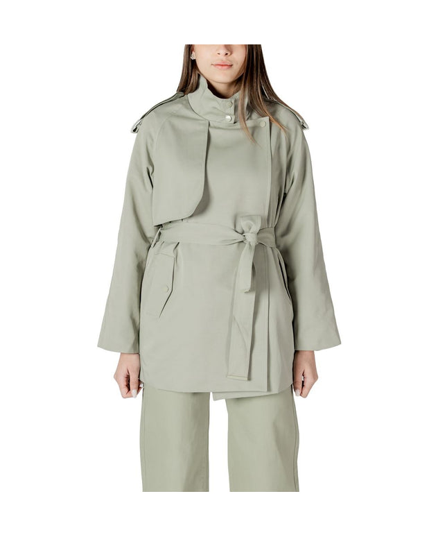 Morgan De Toi Green Cotton Parka
