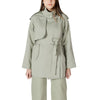 Morgan De Toi Green Cotton Parka