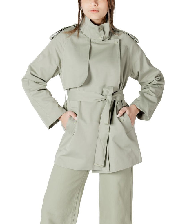 Morgan De Toi Green Cotton Parka