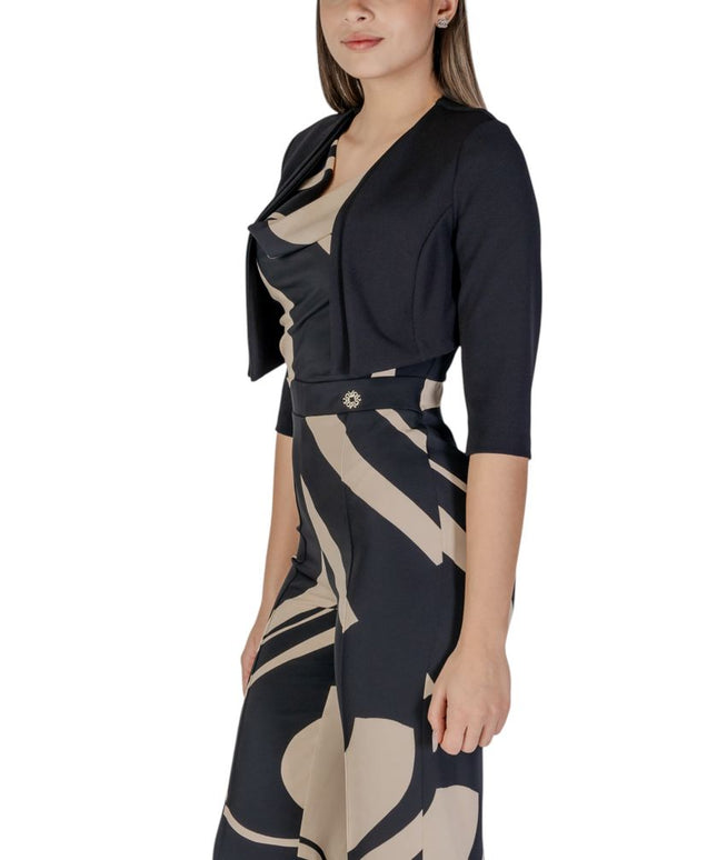 Rinascimento Black Polyester Sweater