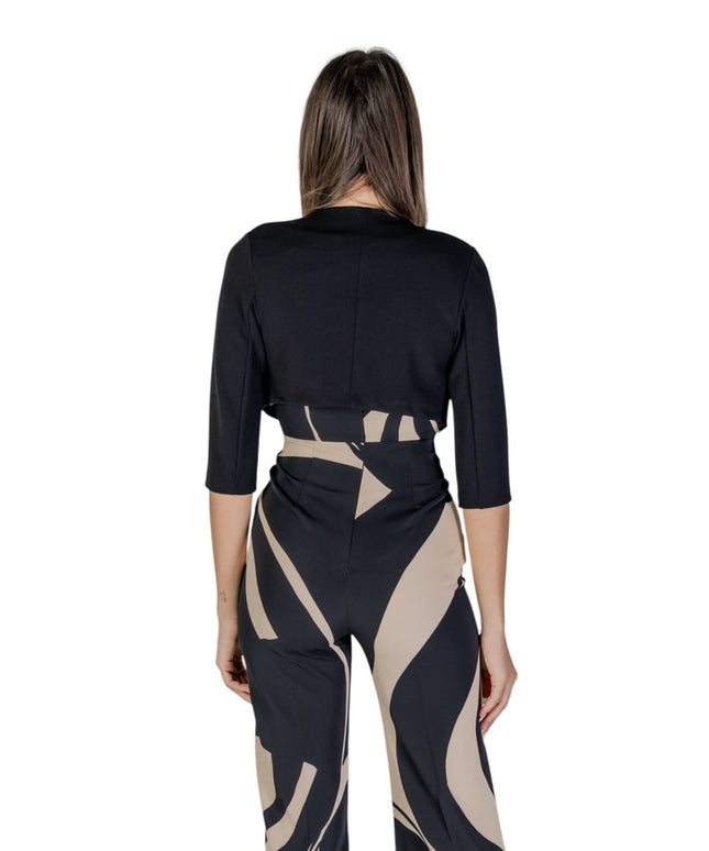 Rinascimento Black Polyester Sweater