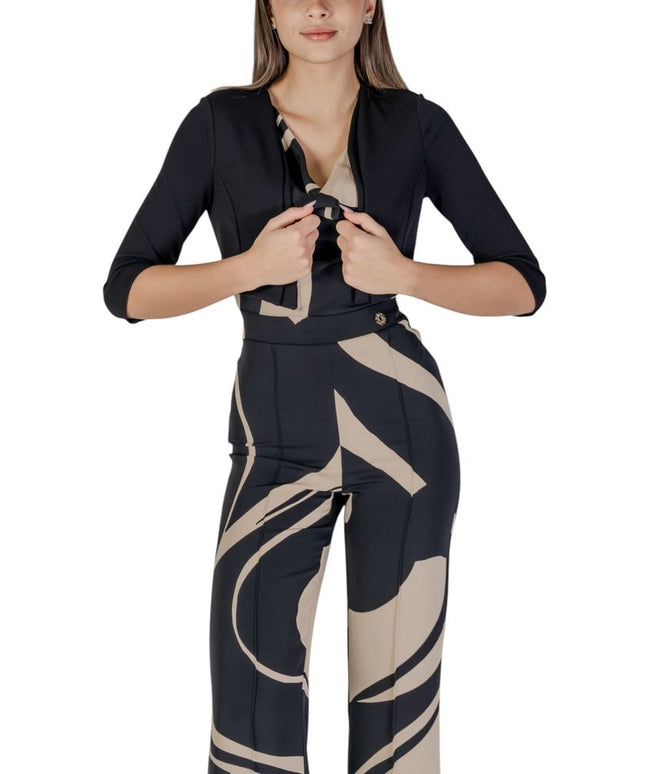 Rinascimento Black Polyester Sweater