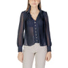 Morgan De Toi Blue Polyester Shirt