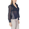 Morgan De Toi Blue Polyester Shirt