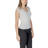 Morgan De Toi White Recycled Polyester Tank Top