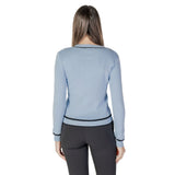 Morgan De Toi Blue Viscose Sweatshirt