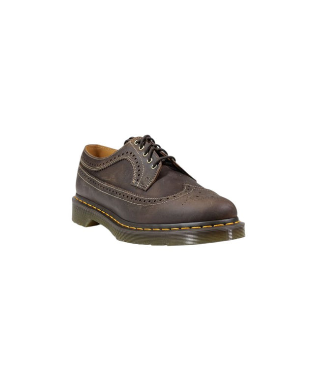 Dr. Martens Brown Leather Oxfords And Derby