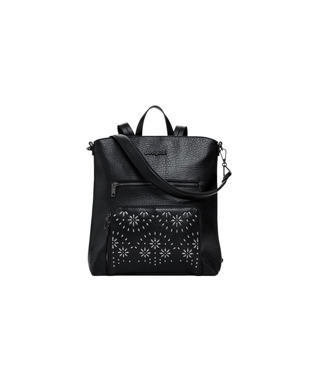 Desigual Black Polyethylene Backpack