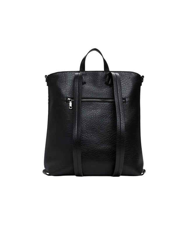 Desigual Black Polyethylene Backpack