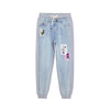 Desigual Light Blue Cotton Boyfriend Jean