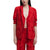 Desigual Red Cotton Blazer
