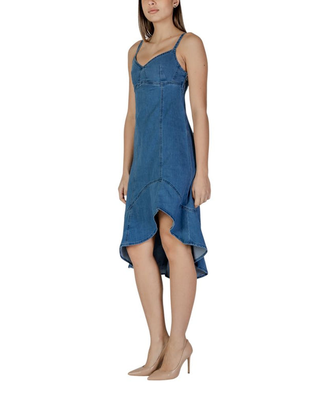 Desigual Blue Cotton Long