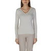 Street One Cream Viscose Long Sleeve