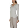 Street One Cream Viscose Long Sleeve