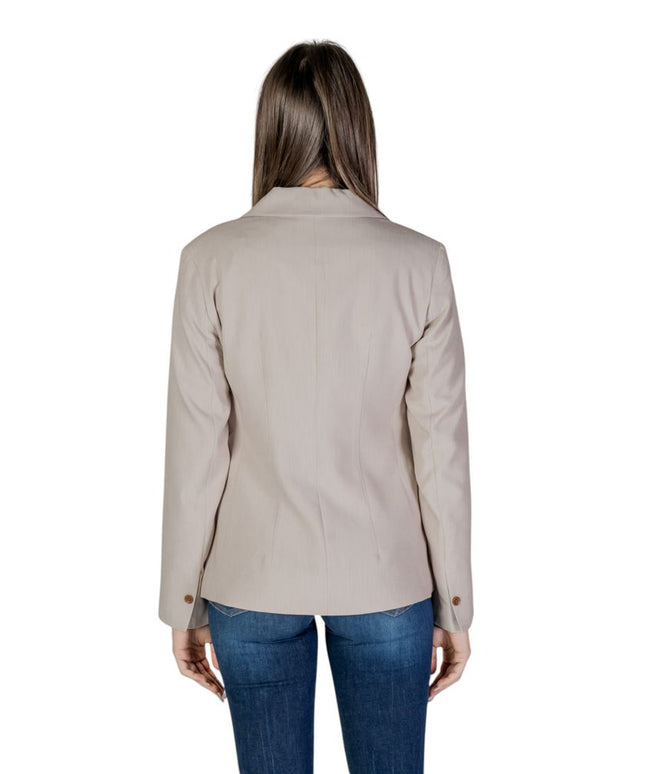 Only Beige Recycled Polyester Blazer
