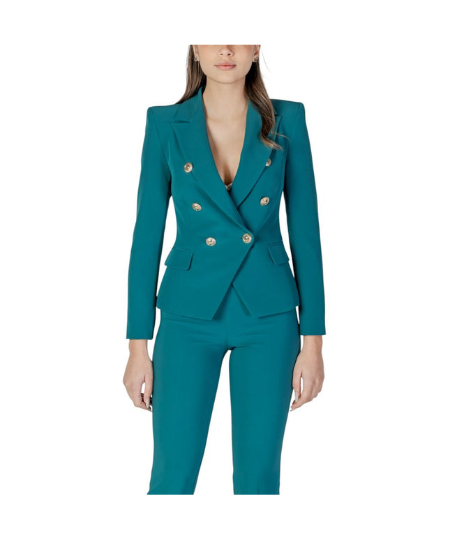 Rinascimento Black Polyester Blazer