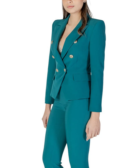 Rinascimento Black Polyester Blazer