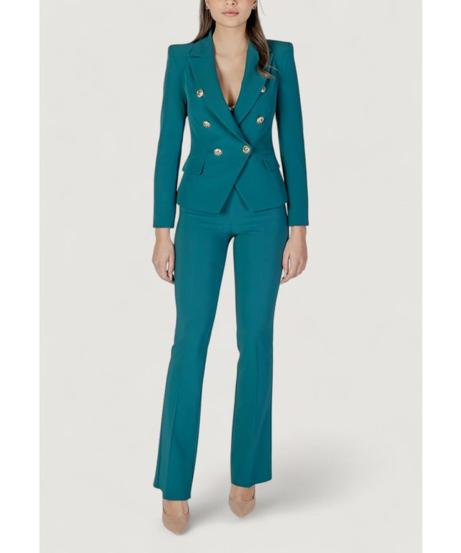 Rinascimento Black Polyester Blazer