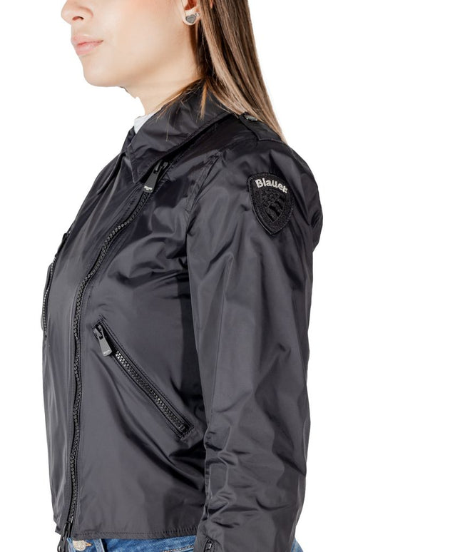 Blauer Black Polyamide Jackets & Coat