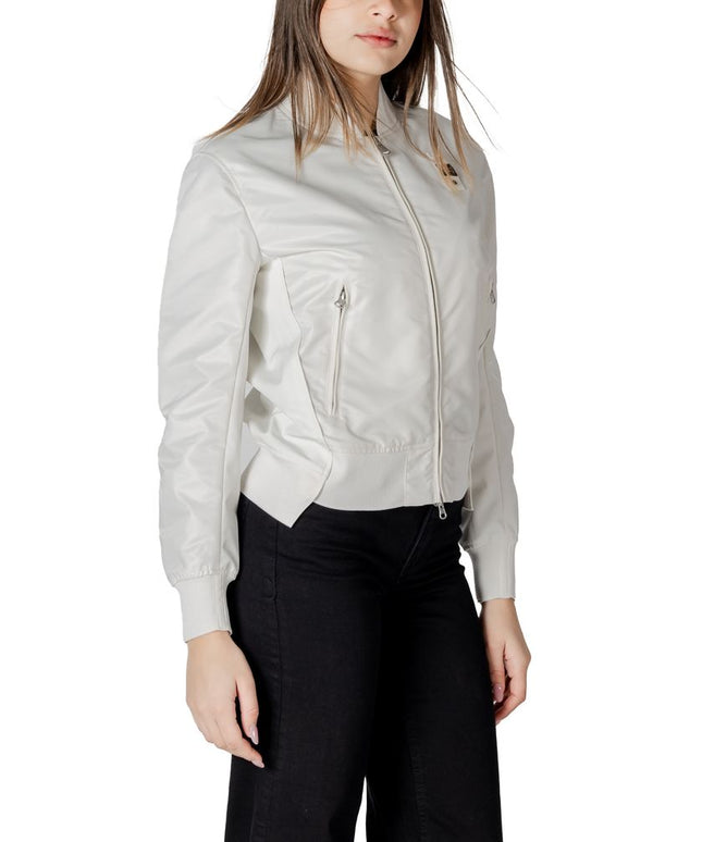 Blauer White Polyamide Jackets & Coat