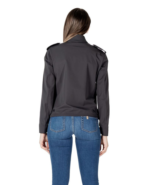 Blauer Black Polyamide Jackets & Coat