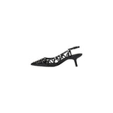 ASH Black Leather High Heel