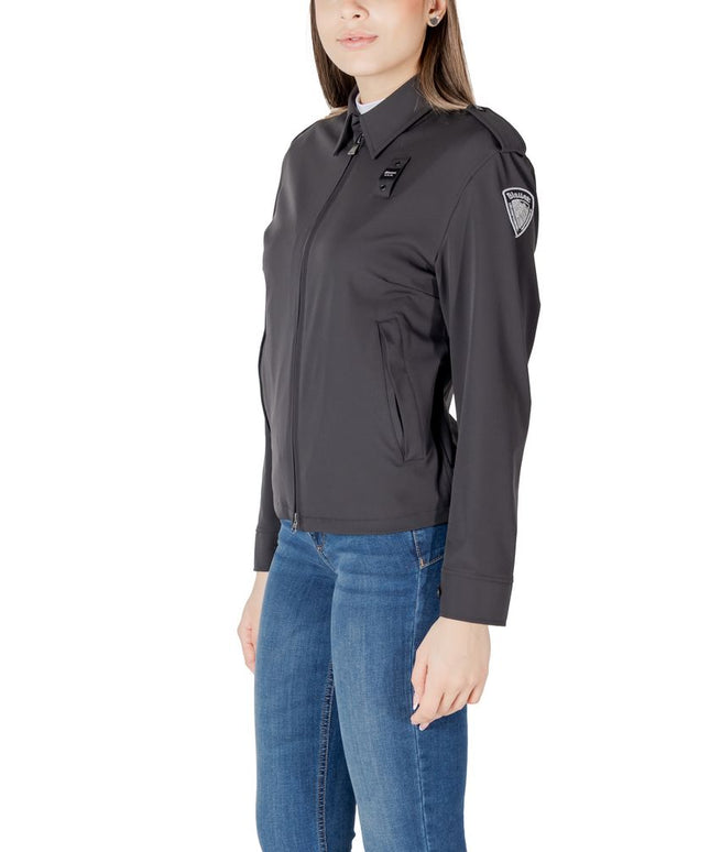 Blauer Black Polyamide Jackets & Coat