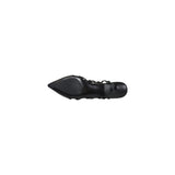ASH Black Leather High Heel