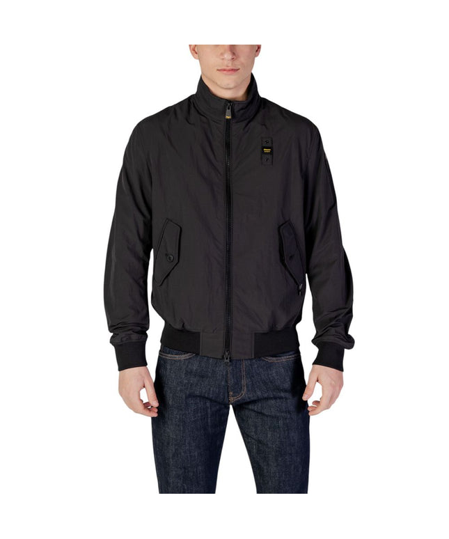 Blauer Black Polyamide Jackets & Coat