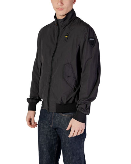 Blauer Black Polyamide Jackets & Coat