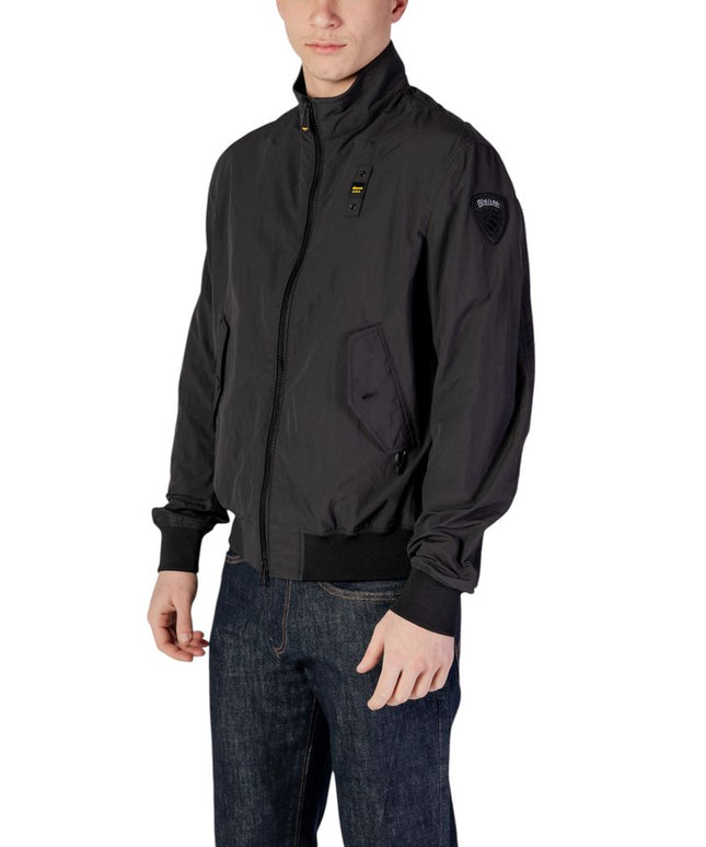 Blauer Black Polyamide Jackets & Coat