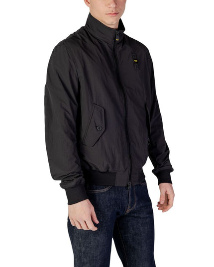 Blauer Black Polyamide Jackets & Coat
