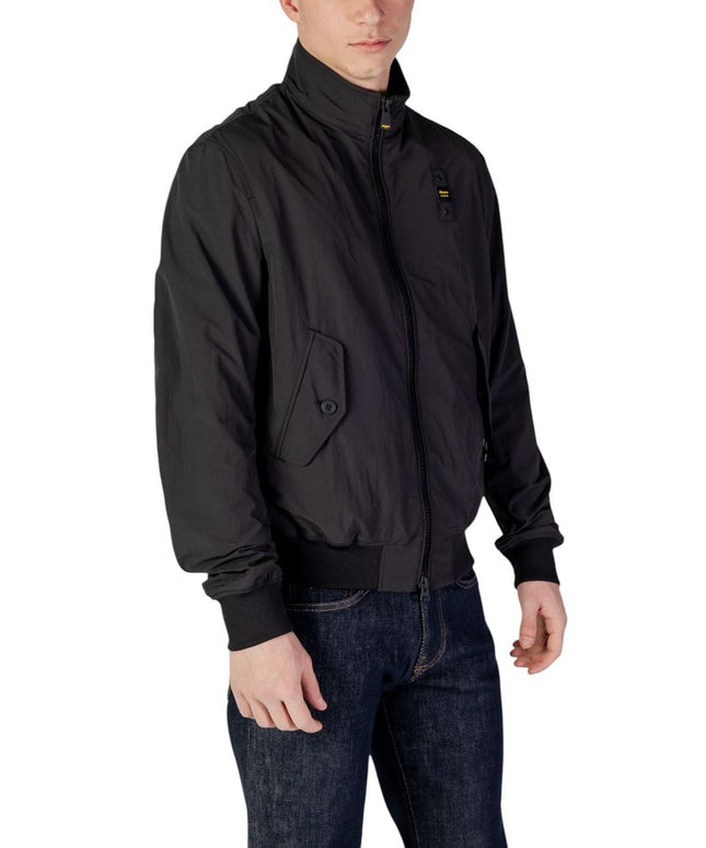 Blauer Black Polyamide Jackets & Coat