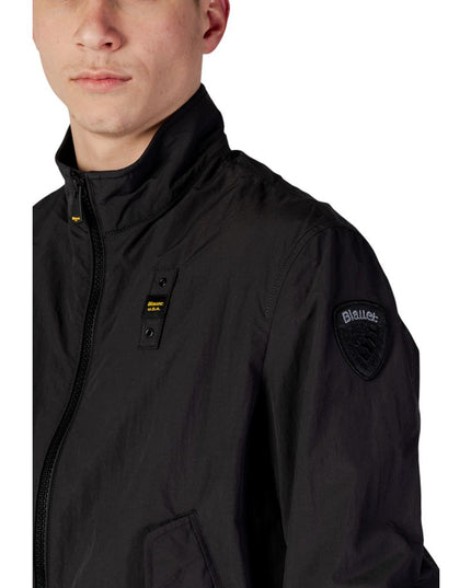 Blauer Black Polyamide Jackets & Coat