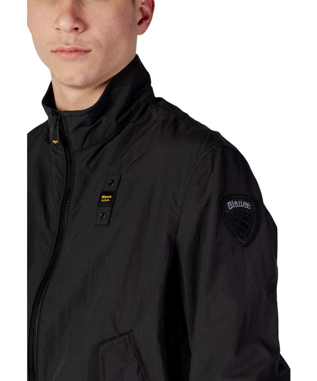 Blauer Black Polyamide Jackets & Coat