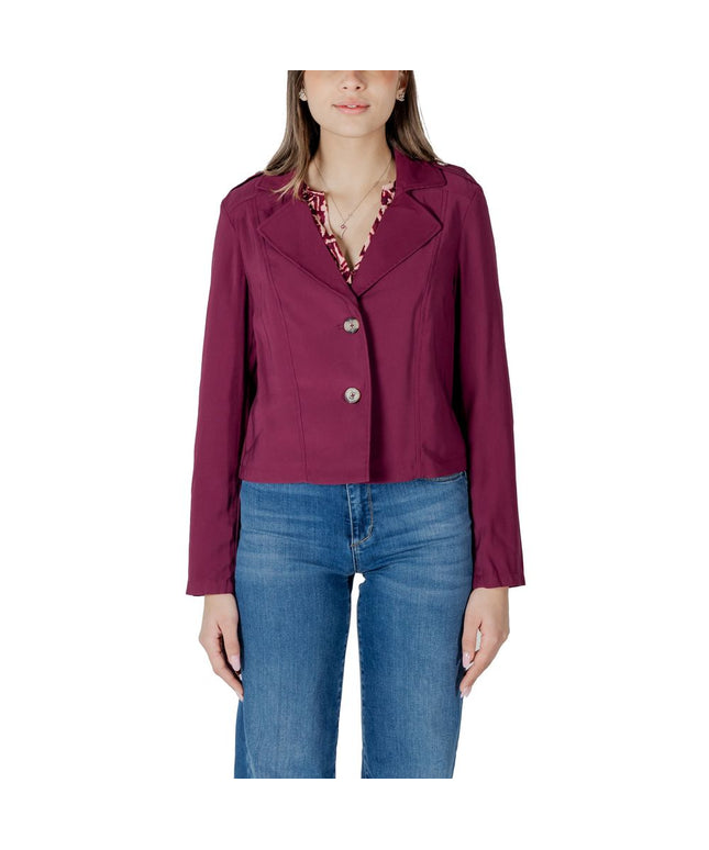 Street One Purple Viscose Parka