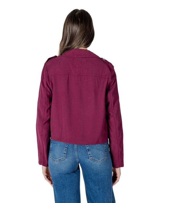 Street One Purple Viscose Parka