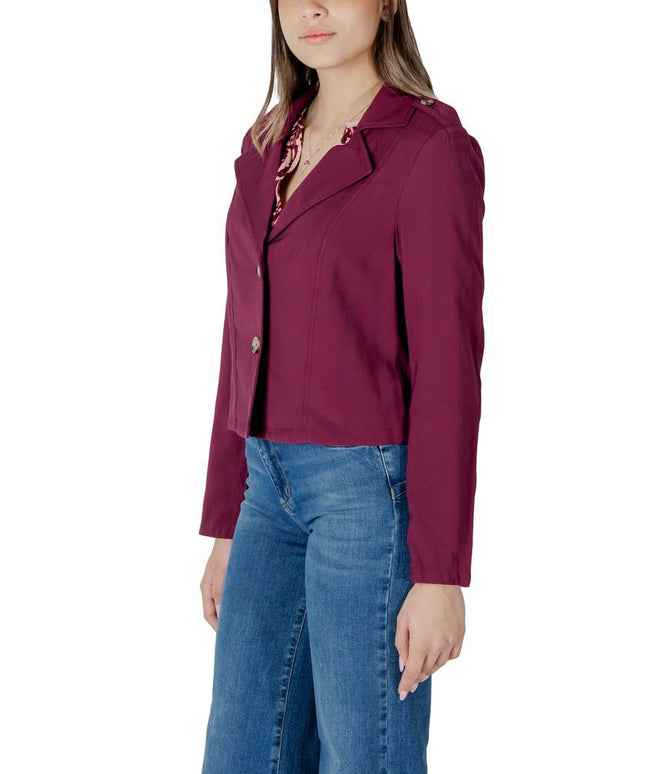 Street One Purple Viscose Parka