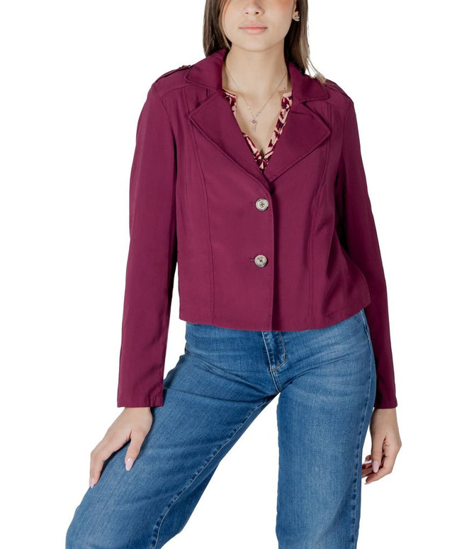 Street One Purple Viscose Parka