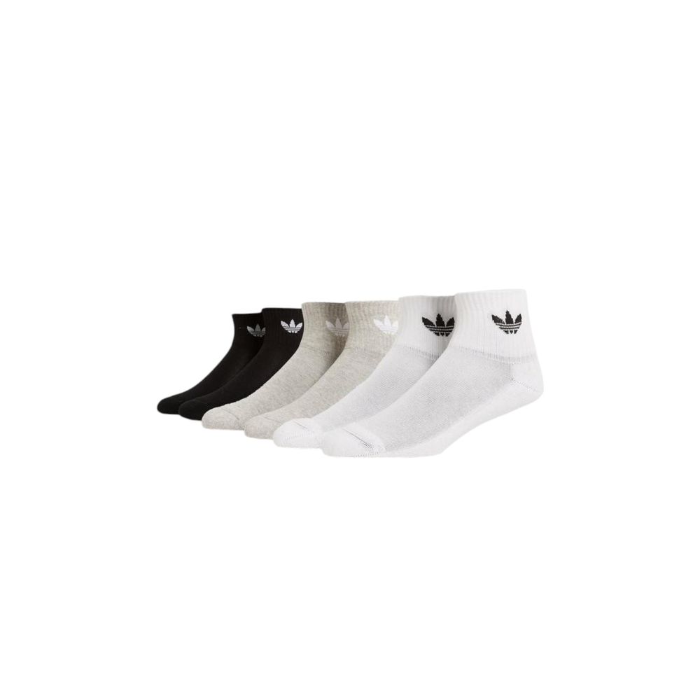 Adidas Adidas Black Cotton Sock (Socks: 43-45, nan: nan, nan: nan)