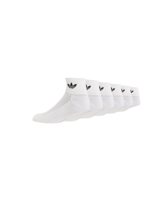 Adidas White Cotton Sock