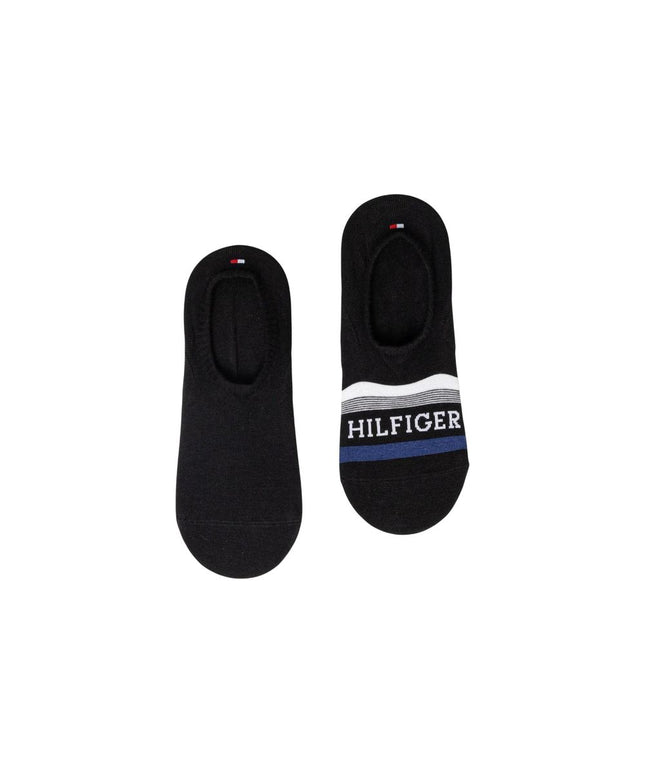 Tommy Hilfiger Black Cotton Sock