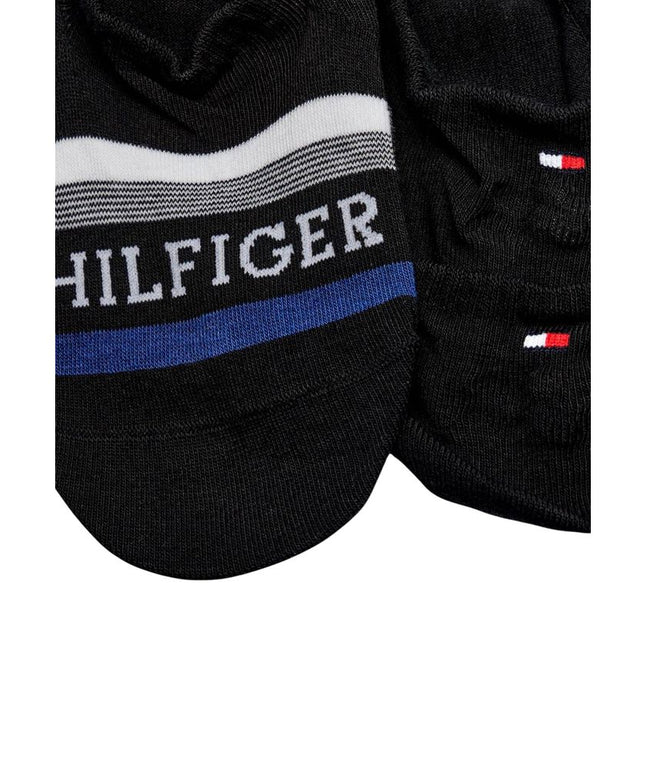 Tommy Hilfiger Black Cotton Sock