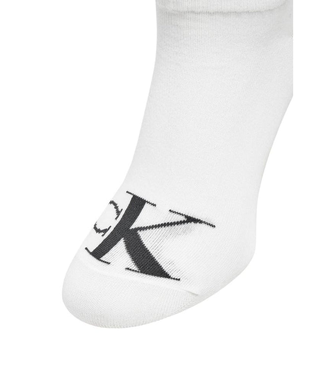 Calvin Klein Jeans White Cotton Sock