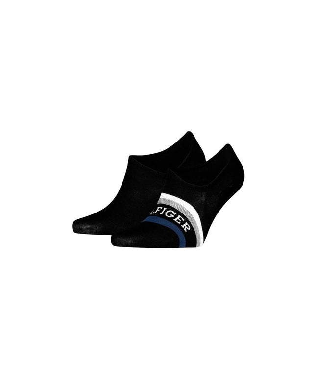 Tommy Hilfiger Black Cotton Sock