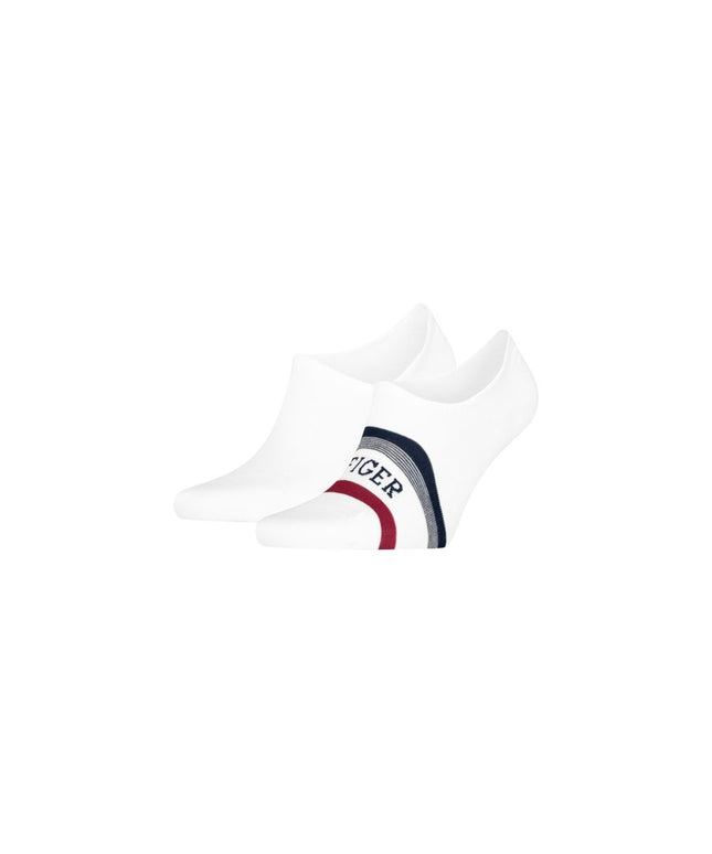 Tommy Hilfiger White Cotton Sock