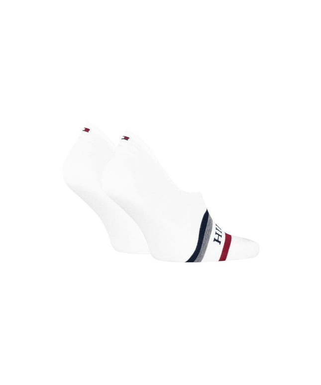 Tommy Hilfiger White Cotton Sock